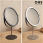 Bathroom Mirror Round Accessories Free Standing Vanity Stainless Steel Bedroom
