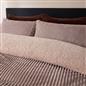 OHS Ribbed Fleece Duvet Cover Set Sherpa Reverse Thermal Supersoft Bedding