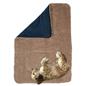 Brentfords Sherpa Pet Animal Blanket Puppy Dog Cat Kitten Kennel Mat Warm Throw