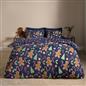 OHS Gingerbread Man Bedding Set Kids Xmas Reversible Duvet Cover with Pillowcase