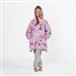 Kids Hoodie Blanket Oversized Sherpa Fleece Jumper Sweatshirt Soft Warm Throw