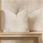 OHS Waffle Cushion Covers Faux Fur Soft Fleece Square Pillowcases Home Decor