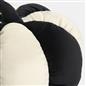 OHS Pumpkin Cushion Striped Matte Velvet Novelty Decorative Scatter Pillow