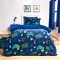 OHS Gaming Print Bedding Set Soft Thermal Fleece Duvet Cover with Pillowcase