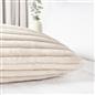 OHS Ribbed Bolster Pillow Faux Fur Long Luxury Soft Maternity Support Cushion