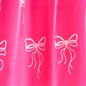 OHS Bows Shower Curtain with 12 Hooks Mould Proof Bathtub Curtains