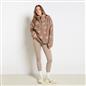 OHS Bows Half Zip Hoodie Teddy Fleece Winter Thermal Jumper Pullover Sweatshirt