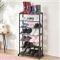 OHS 7 Tier Shoe Rack Stand Storage Compact Space Organiser Shelf Metal 21 Pairs
