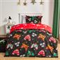 OHS Xmas Reversible Bedding Set Novelty Kids Duvet Cover with Pillowcase Double