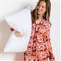 OHS Geo Print Pyjama Set Jersey Button Through Ultra Soft Nightwear Loungewear