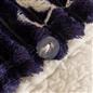 Stag Duvet Cover Pillowcase Bedding Set Soft Ribbed Fleece Quilt Double King Bed