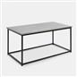 OHS Coffee Table Marble Bedside End Living Room Modern Metal Frame Home Decor