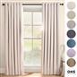 OHS Eyelet Blackout Curtains Woven Ready Made Ring Top Thermal Texture Thick