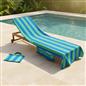 OHS Beach Towel Bag OR Inflatable Bolster OR Cushion Microfibre Quick Dry Travel