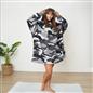 Dreamscene Camo Oversized Hoodie Blanket Giant Hiking Wearable Sherpa Sweatshirt