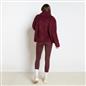OHS Half Zip Hoodie Plain Thermal Teddy Fleece Winter Jumper Pullover Sweatshirt