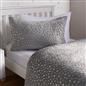 Star Fleece Duvet Cover Bedding Set Metallic Foil Pillowcase Quilt Single Double