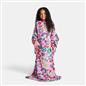 OHS Kids TV Blanket Positive Vibes Print Coral Fleece Winter Soft Wearable Throw