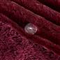 OHS Ribbed Fleece Bedding Set Soft Faux Fur Thermal Duvet Cover with Pillowcase 