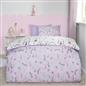 Reversible Duvet Cover Set Kids Ballerina Soft Floral Quilt Pillowcases Bedding