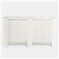 OHS Ribbed Radiator Cover Slatted Engineered Wood Side Board S M L Cabinet Shelf