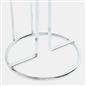 OHS Metal Toilet Roll Holder Freestanding Bathroom Storage Organiser