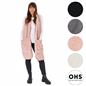 OHS Long Teddy Fleece Scarf Pocket Soft Wrap Plush Womens Shawl Neck Hand Warmer
