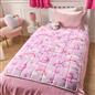 OHS Unicorn Weighted Blanket Kids 3kg Quilted Throw Sensory Sleep Therapy