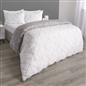 OHS Geometric Reversible Bedding Set Soft Quilt Duvet Cover with Pillowcase