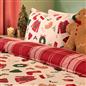 OHS Xmas Reversible Bedding Set Novelty Kids Duvet Cover with Pillowcase Double