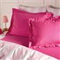 OHS 2 Pack Oxford Pillowcase Set Soft Microfibre Plain Dyed Pillow Covers