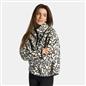 OHS Print Teddy Fleece Half Zip Jumper Womens Pullover Sweatshirt Long Sleeve