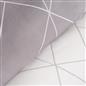 OHS Geometric Reversible Bedding Set Soft Quilt Duvet Cover with Pillowcase