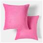 OHS Waffle Fleece Cushion Covers 2/4 Pack Soft Filler Decor