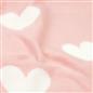 Dreamscene Love Heart Fleece Throw Over Soft Warm Bed Sofa Pink Chair Blanket