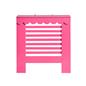 OHS Scallop Radiator Cover Engineered Wood Modern Side Board Cabinet Shelf