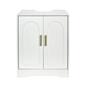 OHS Arch Under Sink Bathroom Cabinet with 2 Doors Wooden Under Basin Storage
