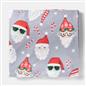 OHS Christmas Throw Soft Polar Fleece Novelty Xmas Blanket Thermal Bedspread