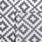 Geo Tile Throw Over Bed Blanket Travel Garden Chair Soft Fleece Warm Bedspread