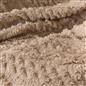 OHS Cable Knit Blanket Sherpa Fleece Sofa Plush Soft Warm Throw Over Bed Chair