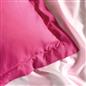 OHS 2 Pack Oxford Pillowcase Set Soft Microfibre Plain Dyed Pillow Covers