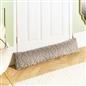 OHS Cable Knit Draught Excluder Draft Insulation Wind Blocker Door Stopper Decor