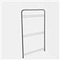Over The Door Tiered Foldable Drying Rack Towel Storage Organiser Rail Hanger
