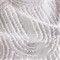 OHS Tufted Arches Voile Net Curtains Pair of 2 Window Panels Slot Top Set