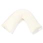 Teddy Fleece V Shaped Pillow Body Neck Support Pregnancy Orthopaedic Cushion