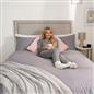 Teddy Fleece V Shaped Pillow Body Neck Support Pregnancy Orthopaedic Cushion