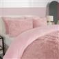 OHS Teddy Bedding Set Soft Fleece Faux Fur Fluffy Cosy Warm Duvet Cover