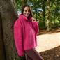 OHS Half Zip Hoodie Plain Thermal Teddy Fleece Winter Jumper Pullover Sweatshirt