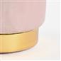 Matte Velvet Footstool Pouffe Modern Vanity Home Bedroom Seat Cushion Rest Chair
