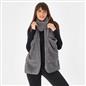 OHS Long Teddy Fleece Scarf Pocket Soft Wrap Plush Womens Shawl Neck Hand Warmer
